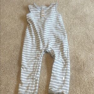 Carters Little Planet Striped Sleeveless Baby Romper